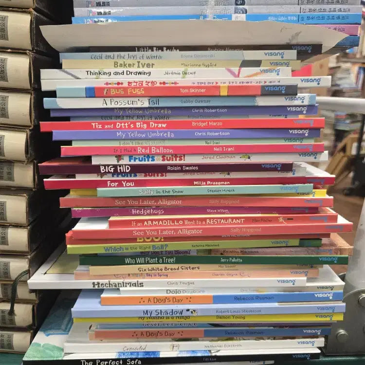 [BUNJANG] Visang English Picture Book Set - 44 Books / 비상 영어그림책 비상교육 44권 세트 어린이영어 중고책