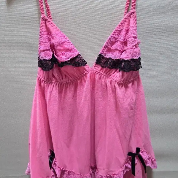 [BUNJANG] Pink Slip Dress - Size 90 / 슬립90