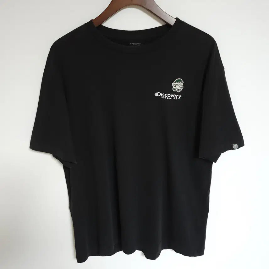 [BUNJANG] Discovery Expedition Men's Logo Short Sleeve T-Shirt / 디스커버리 남성 반팔티 로고 남자 반팔 티셔츠 G291