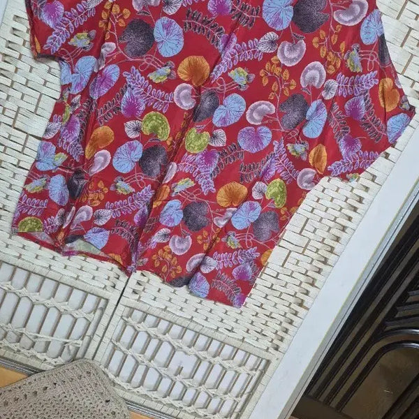 [BUNJANG] Rayon Indocken Women's Blouse - Size 99 / 미사용!!레이온인견여성상의99