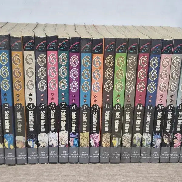 [BUNJANG] 666 Satan Complete Manga Box Set (Volumes 1-19) / 666사탄(1~19완결) /중급