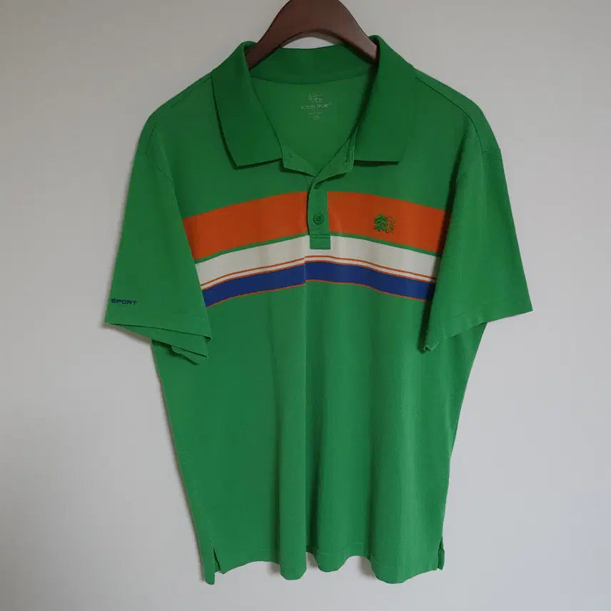 [BUNJANG] Kolon Sport Men's Short Sleeve Polo Shirt / 코오롱 남성 반팔 카라티 로고 남자 PK 티셔츠 G293