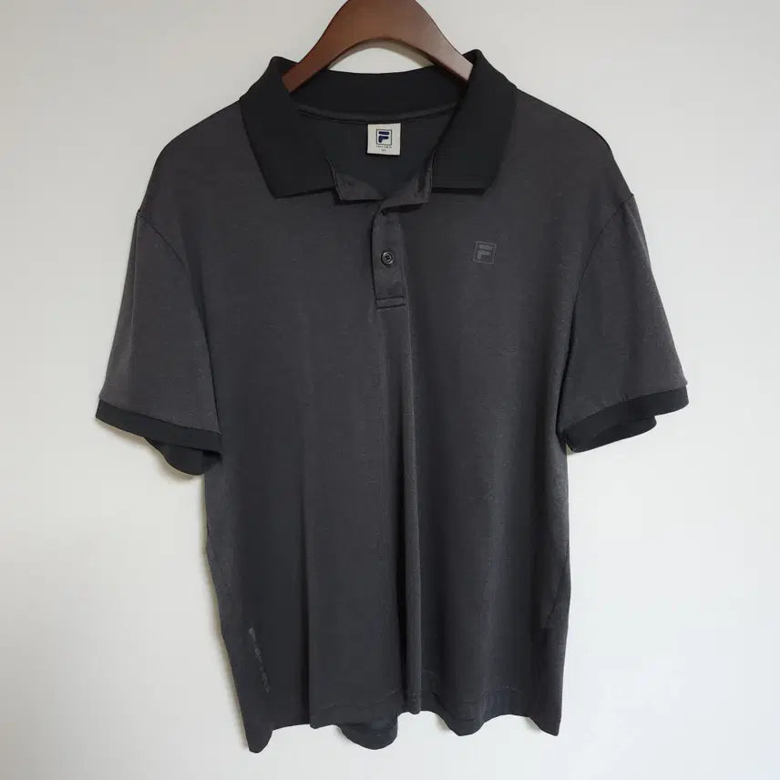 [BUNJANG] Fila Men's Logo Short Sleeve Polo Shirt / 휠라 남성 반팔 카라티 로고 남자 PK 티셔츠 G294
