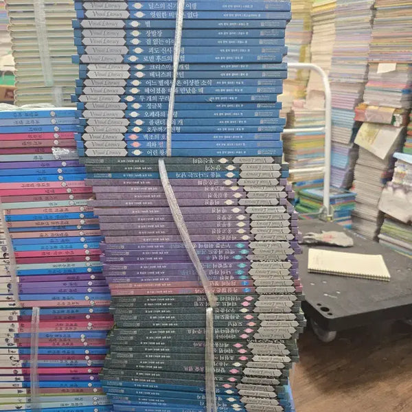 [BUNJANG] Perkins World Literature Gallery 68-Volume Set - Children's Used Books / 그림으로 만나는 세계 문학 갤러리 한국 퍼킨스 68권 세트 어린이책 중고책