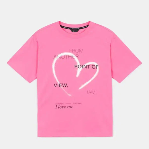 [BUNJANG] IAMI Half Sleeve T-Shirt (Set of 2) / iami 반팔티 2개 새상품 팝니다