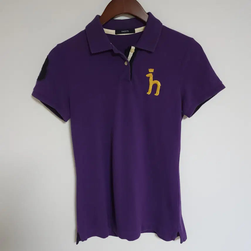 [BUNJANG] Hazzys Women's Short Sleeve Polo T-Shirt with Logo / 헤지스 여성 반팔 카라티 로고 여자 PK 티셔츠 G297