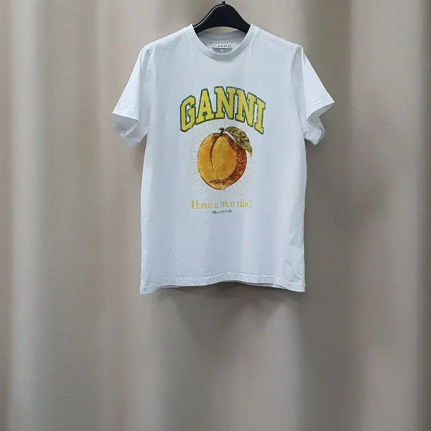 [BUNJANG] GANNI Oversized Cotton T-Shirt / 가니 오버핏 반소매 면티