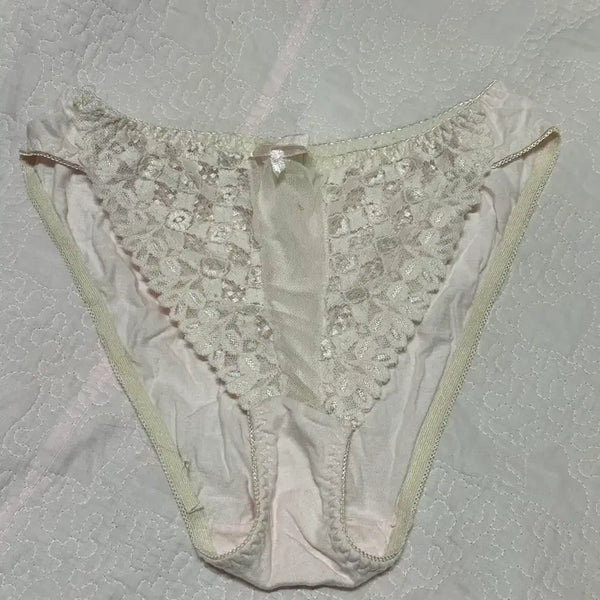 [BUNJANG] Lace Ribbon Women's Panties / (중고) 레이스 리본 여성팬티 속옷 0004