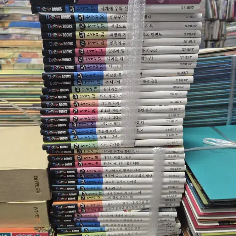 [BUNJANG] Geumseong Publishing Oh! Korean History 40-Volume Set - Children's History Books (Used) / 오! 한국사 금성출판사 40권 세트 어린이역사 중고책