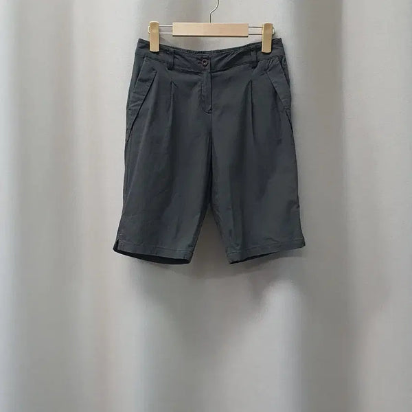 [BUNJANG] Phantom Linen Back-Banded Shorts / 팬텀 뒷밴딩 린넨 반바지