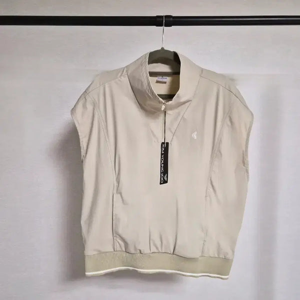 [BUNJANG] Kim Young Joo Golf Ice Vest Beige / 택새옷 김영주 골프 아이스 베스트 베이지 100
