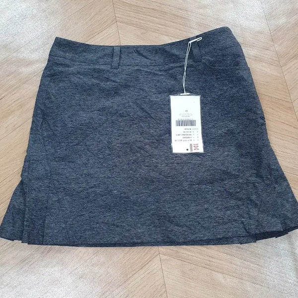 [BUNJANG] JDX Golf Melange Gray Culotte Skirt / 새옷 JDX 골프 큐롯 스커트 멜란지 그레이