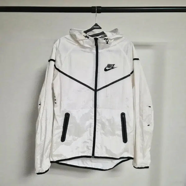 [BUNJANG] Nike Windbreaker White Medium / 나이키 바람막이 M사이즈 화이트