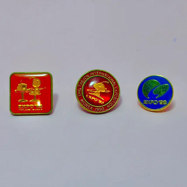 [BUNJANG] 1993 Daejeon Expo Original Dreamy Pin Badge / 93년 대전엑스포 오리지널 핀뱃지 꿈돌이 레트로 근대사 수집