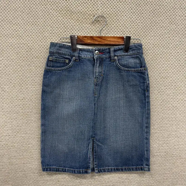 [BUNJANG] Tommy Hilfiger Denim Skirt / 타미힐피거 청치마 데님 스커트 67 D03741