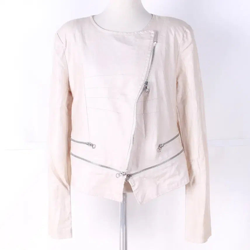 [BUNJANG] DEMOO Women's Hemp Blend Jacket Size 95 / 데무 여성 마혼방 자켓 95