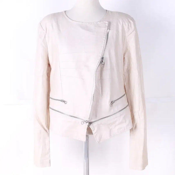 [BUNJANG] DEMOO Women's Hemp Blend Jacket Size 95 / 데무 여성 마혼방 자켓 95