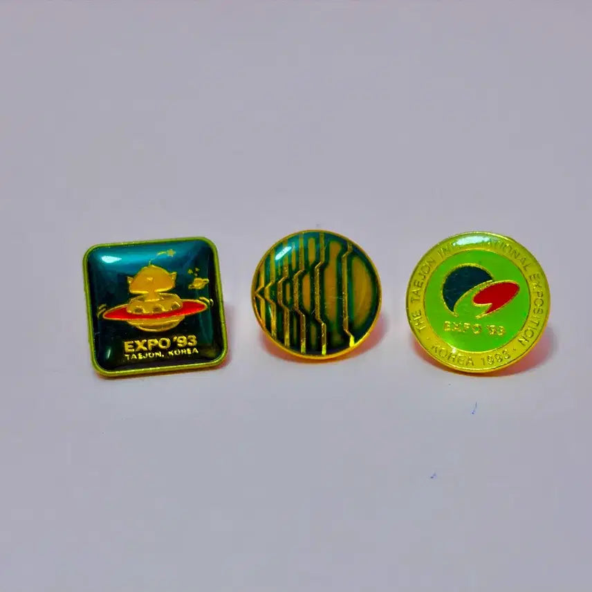 [BUNJANG] 1993 Daejeon Expo Original Pin Badge 'Dreamy' Retro / 93년 대전엑스포 오리지널 핀뱃지 꿈돌이 레트로 근대사 수집
