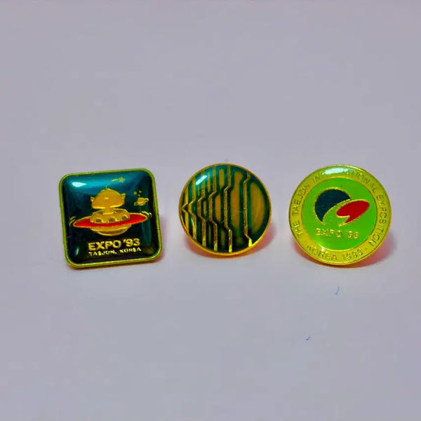 [BUNJANG] 1993 Daejeon Expo Original Pin Badge 'Dreamy' Retro / 93년 대전엑스포 오리지널 핀뱃지 꿈돌이 레트로 근대사 수집