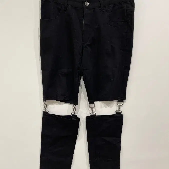 [BUNJANG] D.GNAK Black Detachable Pants / [34] 디그낙 블랙 디태처블 팬츠