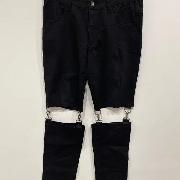 [BUNJANG] D.GNAK Black Detachable Pants / [34] 디그낙 블랙 디태처블 팬츠