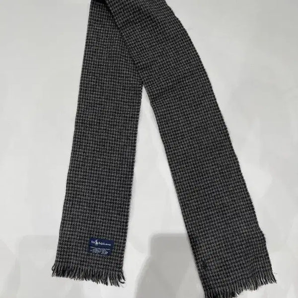[BUNJANG] Polo Ralph Lauren Plaid Wool Scarf / [Free] 폴로 랄프로렌 체크 머플러
