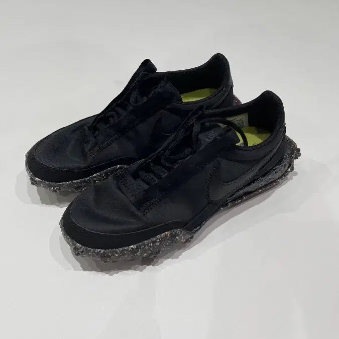 [BUNJANG] Nike Waffle Racer Crater Black / [235] (W) 나이키 와플 레이서 크레이터 블랙