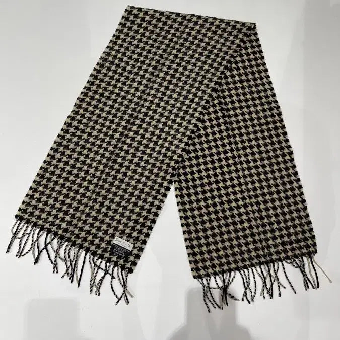 [BUNJANG] Paul Smith Houndstooth Wool Scarf / [Free] 폴 스미스 하운드투스 머플러