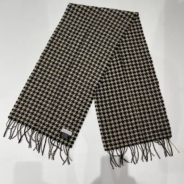 [BUNJANG] Paul Smith Houndstooth Wool Scarf / [Free] 폴 스미스 하운드투스 머플러