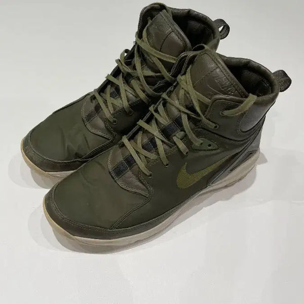 [BUNJANG] NikeLab x Stone Island Cosima Ultra Mid Rough Green Sneakers / [270] 나이키랩 x 스톤 아일랜드 코스 울트라 미드 러프 그린