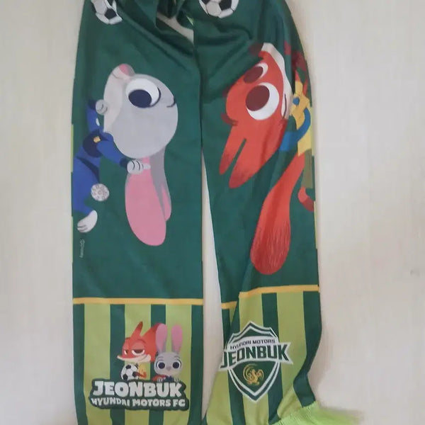 [BUNJANG] Jeonbuk Hyundai Motors "Zootopia 2" Limited Edition Scarf / 전북 현대 머플러