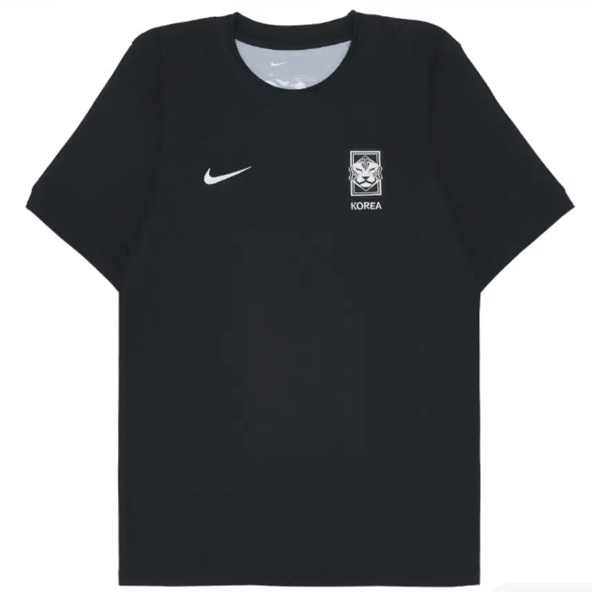 [BUNJANG] Nike x PEACEMINUSONE Korea Academy Pro Short Sleeve Football Top - Black/White / [M] 나이키 x 피스마이너스원 대한민국 반팔 숏슬리브