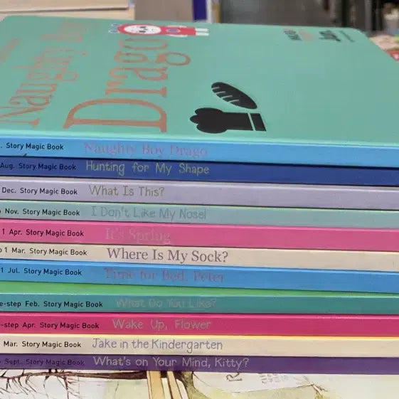 [BUNJANG] Story Magic Book MUM Education Set (11 Books) / Story Magic Book MUM Education 11권 세트 어린이영어 중고책