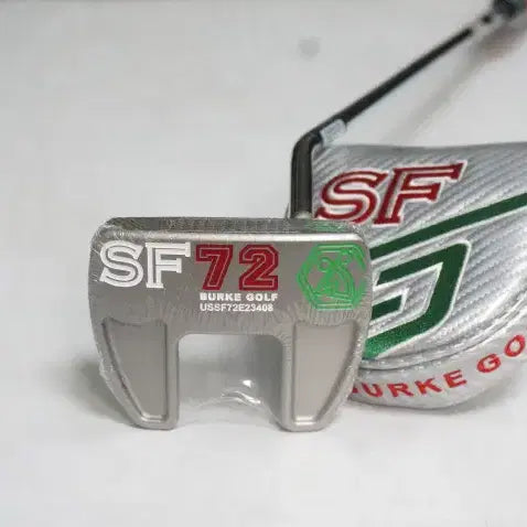 [BUNJANG] Burke SF72 Silver 33-inch Mallet Putter (Unused) / 버크 SF72 실버 33인치 퍼터 미사용 신품 버크코리아정품 커버포함