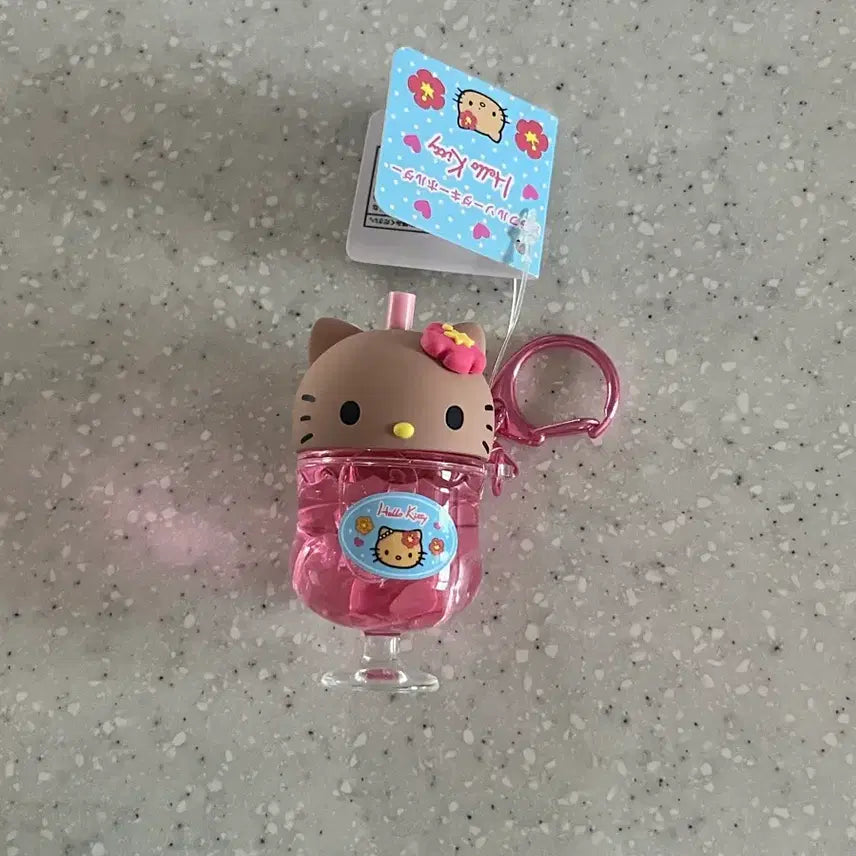 [BUNJANG] Tanning Kitty Water Keyring / 태닝 키티 워터 키링