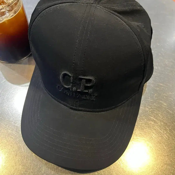 [BUNJANG] CP Company Chrome-R Logo Goggle Cap Black / Cp컴퍼니 고글 캡