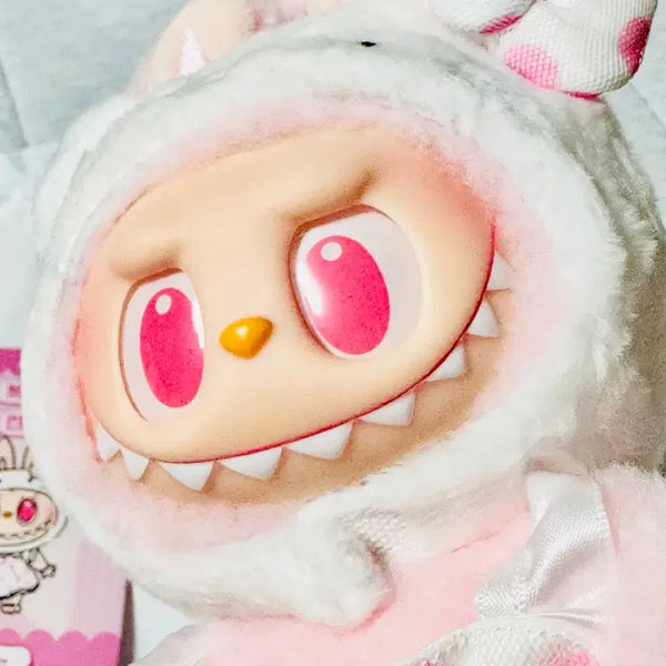 [BUNJANG] Pop Mart Labubu THE MONSTERS Hello Kitty Plush Keychain / 팝마트 라부부산리오 헬로키티 인형키링 THE MONSTERS SANRIO CHARACTERS