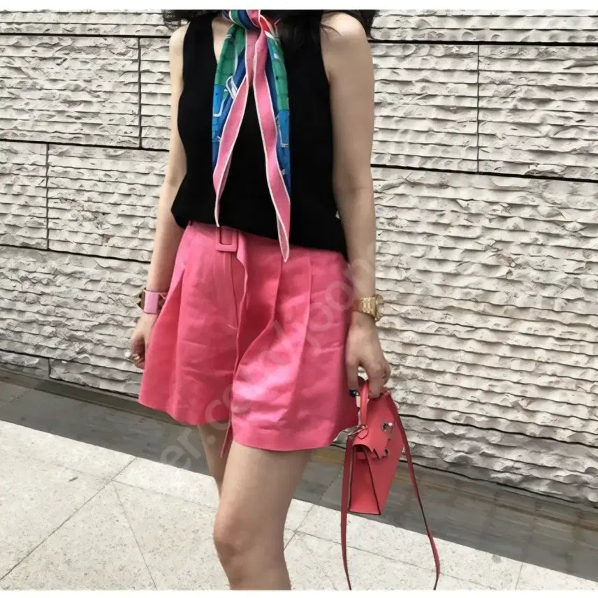 [BUNJANG] Museu Laon Linen Belt Shorts (New) / 뮤제라 라온 린넨 벨트 쇼츠 (새상품) 팝니다.