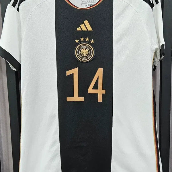 [BUNJANG] Adidas 22-23 Germany National Team Home Jersey Jamal Musiala #14 Official Authentic / [정품/S] 22-23 독일 국대 홈 유니폼 (14. 무시알라 오피셜 마킹)