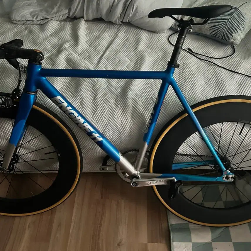 [BUNJANG] Engine 11 Candy Blue Bicycle Frame / 엔진11 캔디블루