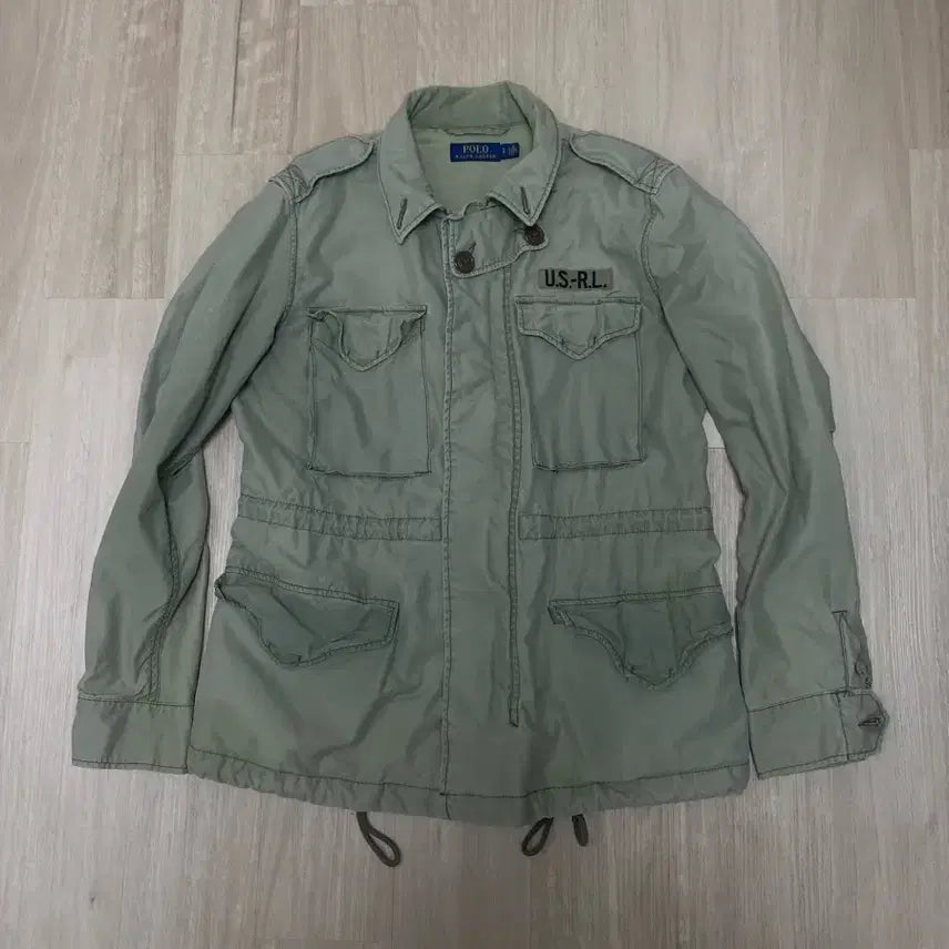 [BUNJANG] Polo Ralph Lauren Beaded Steer Head Military Jacket / 폴로 랄프로렌 m43 야상