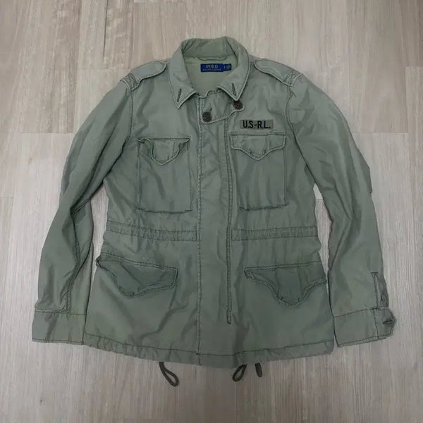 [BUNJANG] Polo Ralph Lauren Beaded Steer Head Military Jacket / 폴로 랄프로렌 m43 야상