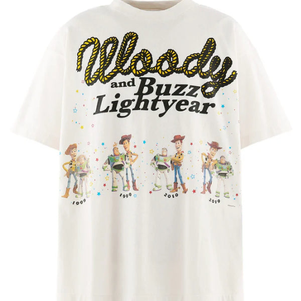 [BUNJANG] Saint Michael x Toy Story Collaboration T-Shirt / [새상품] 세인트 미카엘 / 토이스토리 콜라보 티셔츠 / L