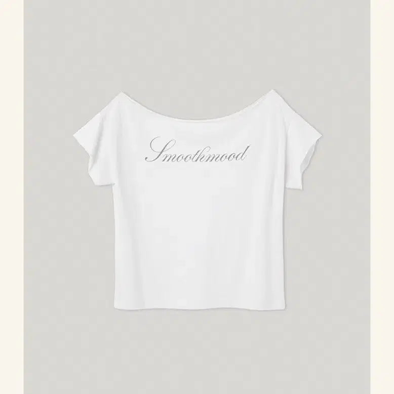 [BUNJANG] SmoothMood Lisz Off The Shoulder Tee Ivory / 스무스무드 리스 오프숄더 티셔츠 Lisz Off The Shoulder Tee Ivory