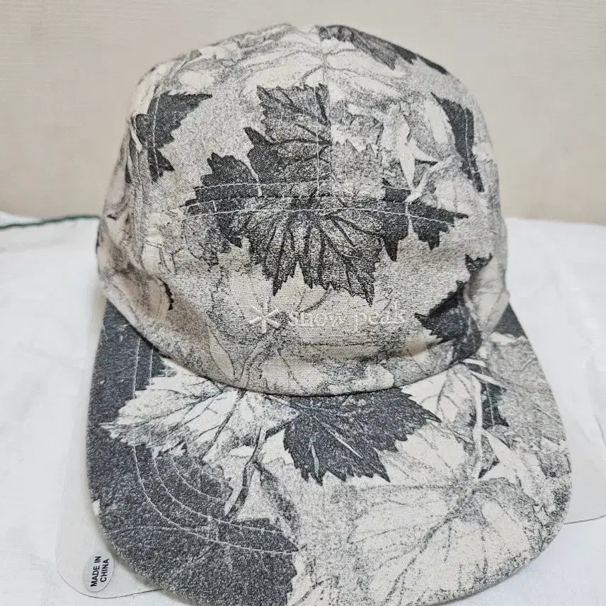 [BUNJANG] Snow Peak Leaf Pattern Camp Cap ML / 스노우피크 리프패턴 캠프캡