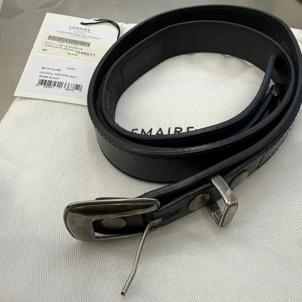 [BUNJANG] Lemaire Western Belt Black 90 / 르메르 웨스턴 벨트 블랙 90 판매