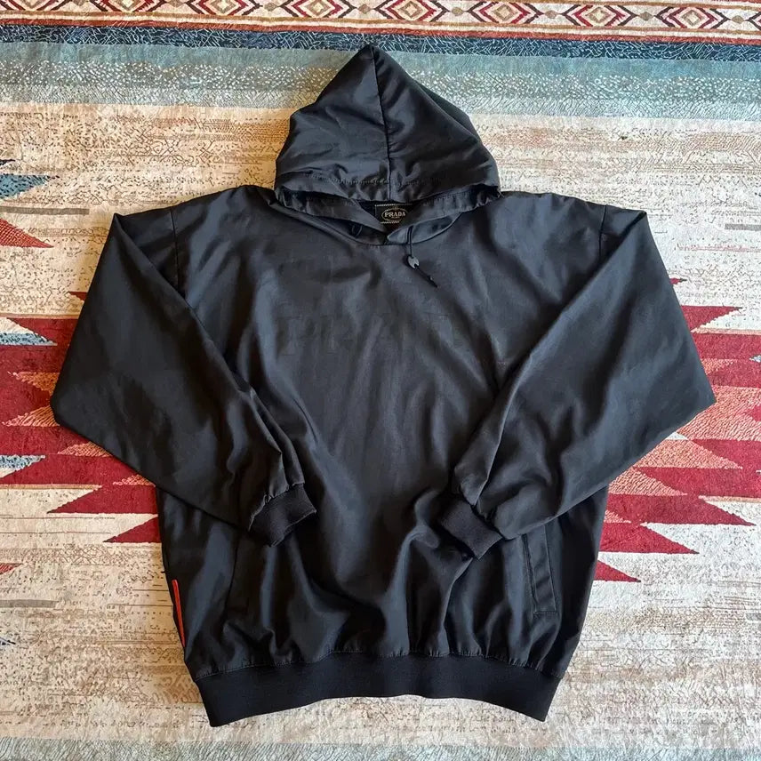 [BUNJANG] Prada Logo Hooded Jacket XL / 프라다 로고 후드 자켓 XL/105