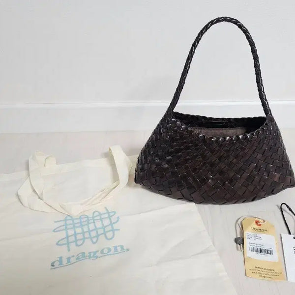 [BUNJANG] Dragon Diffusion Lausanne Dark Brown Bag with Inner Bag / 드래곤디퓨전 로잔나 다크브라운 (이너백 포함)