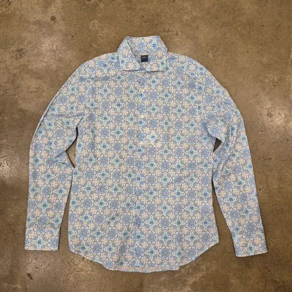 [BUNJANG] Fedeli Men's Resort Line Shirt / (미사용새제품)페델리 남성 셔츠 40(100-105)