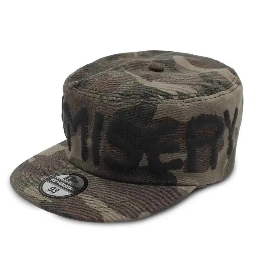 [BUNJANG] KIMIJERY Whisper Box Camo Cap / 키미저리 위스퍼 필박스 카모캡